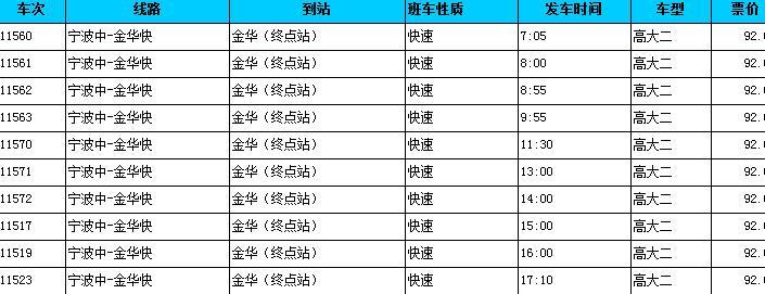 金华汽车西站_金华汽车西站售票处电话