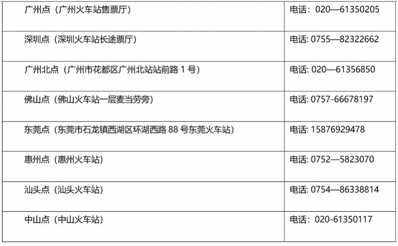 广铁集团电话订票_广铁订票电话号码